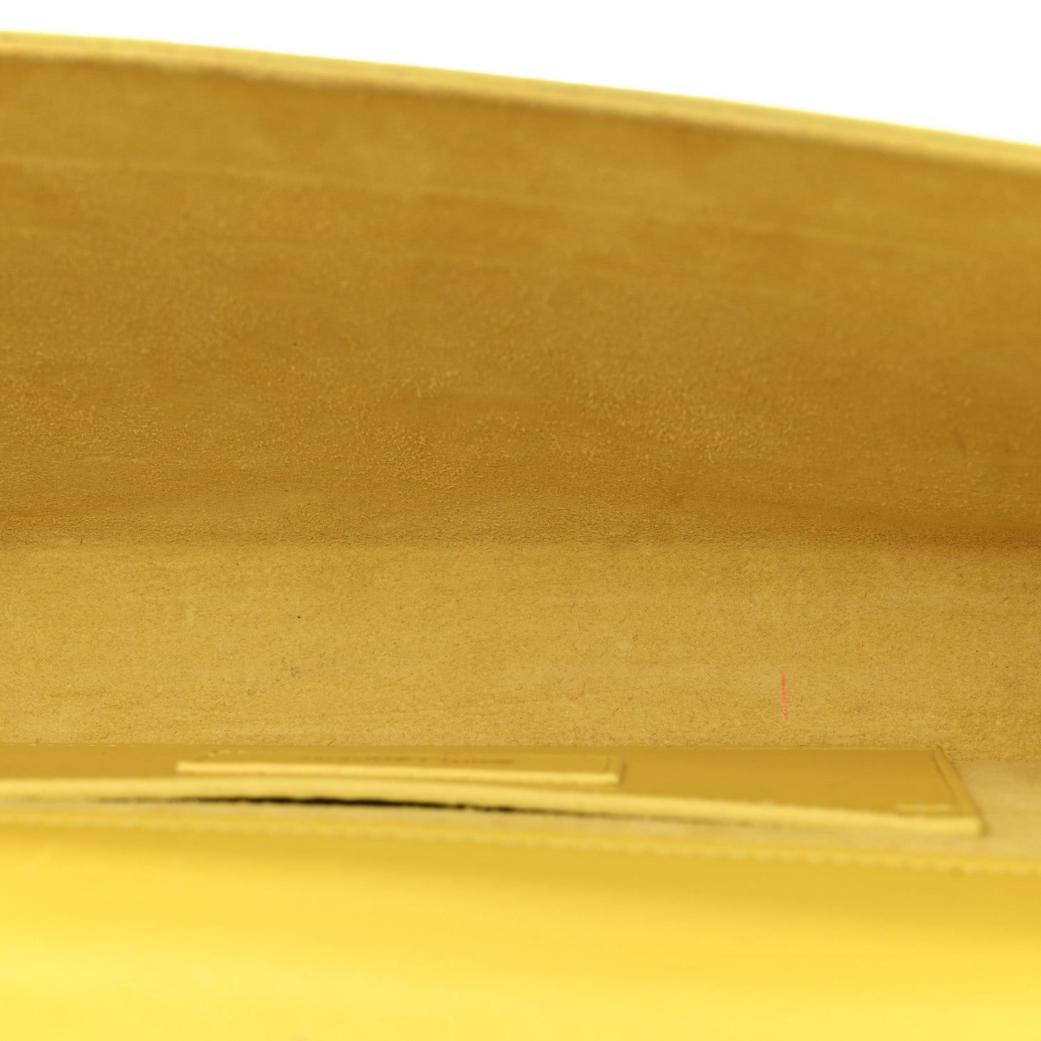 Saint Laurent Calfskin Classic Monogram Cassandre Clutch Soleil 5 of 9