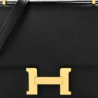 Hermes Epsom Constance 18 Black 9 of 12