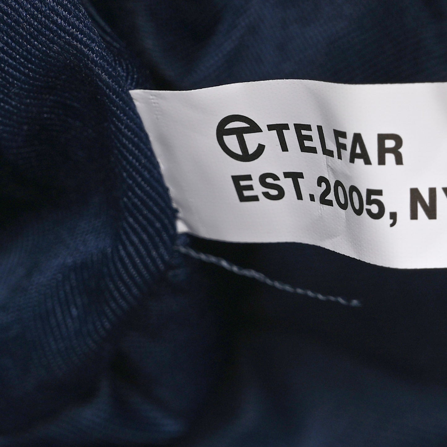 Metallic Vegan Leather Medium Shopping Bag Cobalt