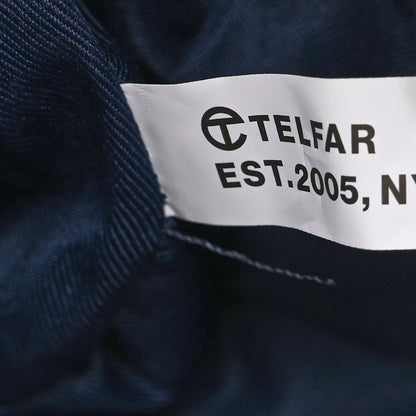 Telfar Metallic Vegan Leather Medium Shopping Bag Cobalt 7 of 11