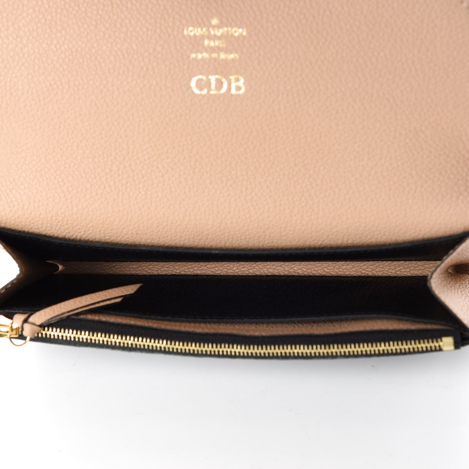 Louis Vuitton Empreinte Emilie Wallet Black Dune 7 of 10