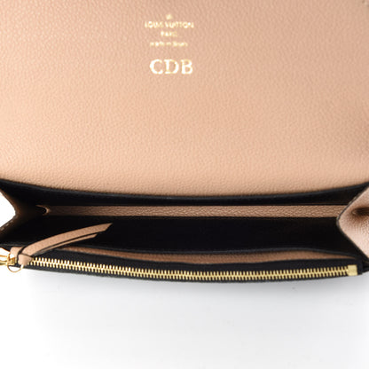 Louis Vuitton Empreinte Emilie Wallet Black Dune 7 of 10