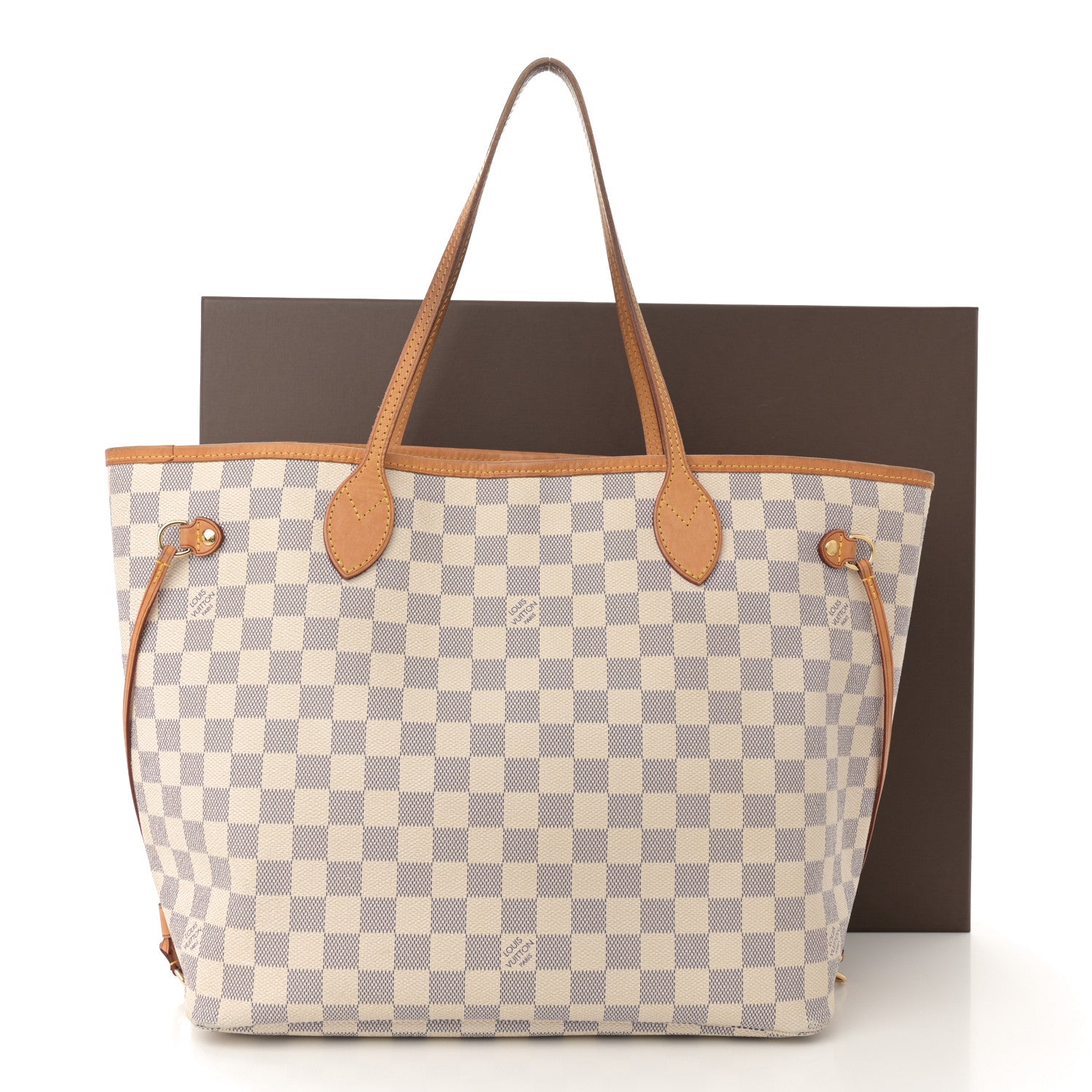 Louis Vuitton Damier Azur Neverfull MM 15 of 15
