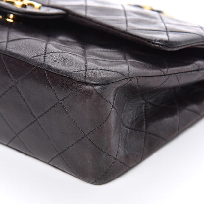 Chanel Lambskin Quilted Small Double Flap Black 9 of 10