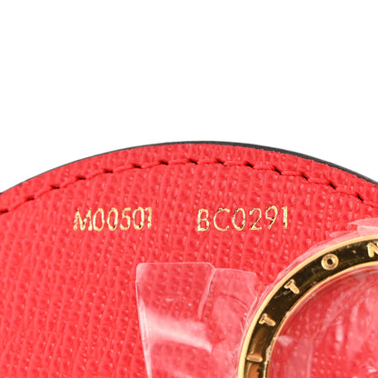 Louis Vuitton Monogram 2021 Christmas Animation London Bag Charm Key Ring Red 4 of 4