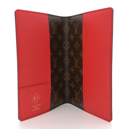 Louis Vuitton Monogram Emily Notebook Cover MM Coquelicot 5 of 7