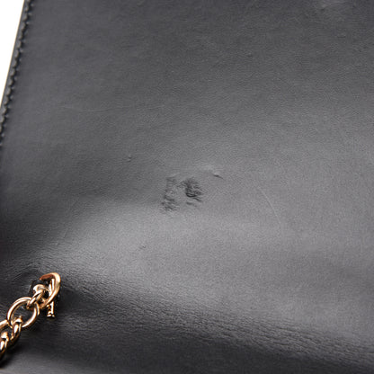 Gucci Guccissima Signature Bowy Chain Wallet Black 8 of 10