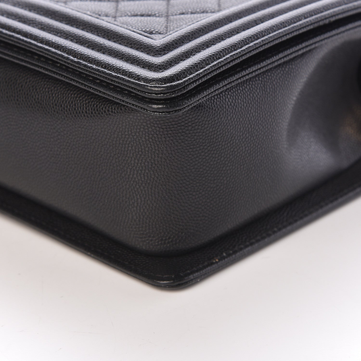 Chanel Caviar Quilted New Medium Boy Flap Black 10 of 11
