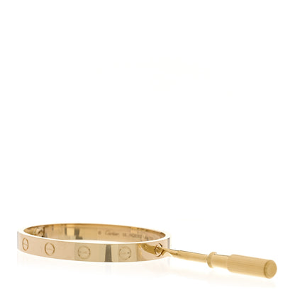 Cartier 18K Yellow Gold LOVE Bracelet 15 3 of 9