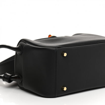 Hermes Swift Matte Alligator Mini Touch Lindy 20 Black 9 of 11