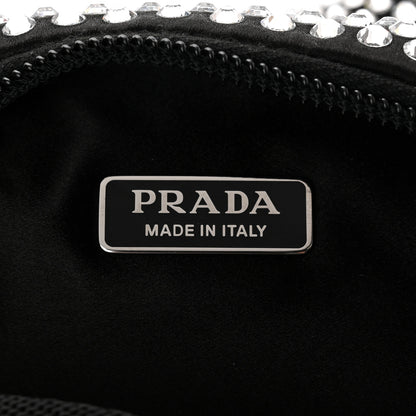 Prada Satin Crystal Mini Re-Edition 2000 Bag Cristal 6 of 11
