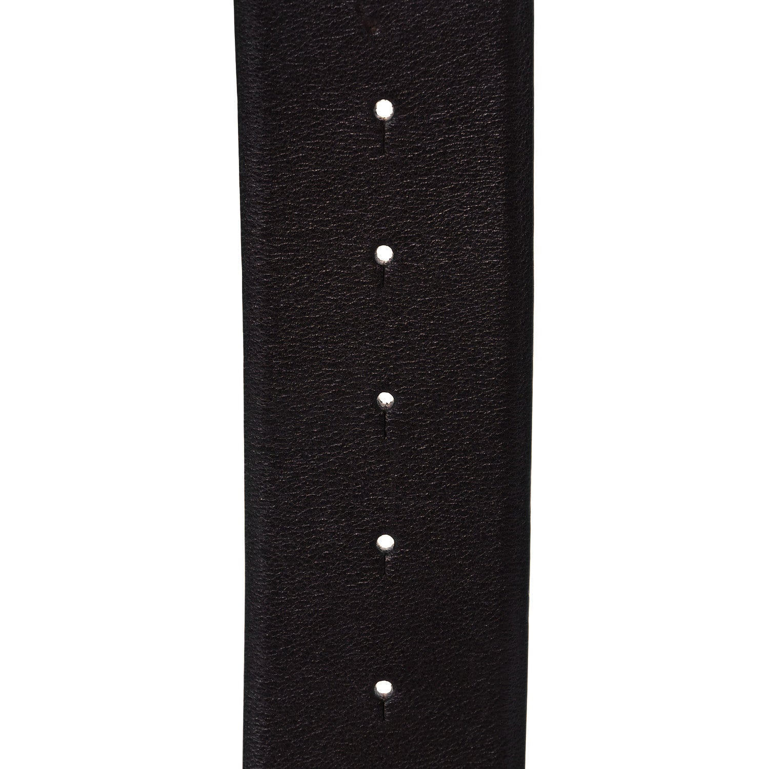 Chanel Lambskin CC Belt 95 38 Dark Brown 7 of 9