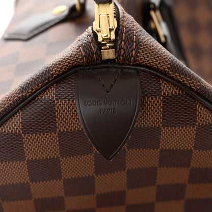 Louis Vuitton Damier Ebene Speedy 35 6 of 10