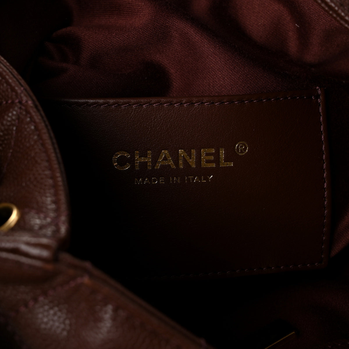 Chanel Caviar Quilted Medium Chanel 25 Handbag Dark Brown 7 of 12
