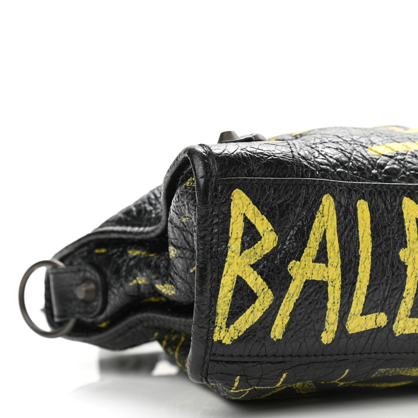 Agneau Graffiti Classic Hardware S City Black Yellow