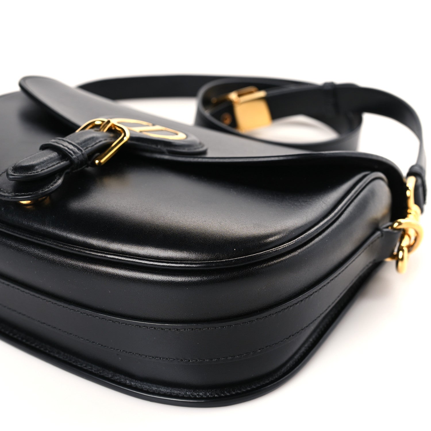 Christian Dior Box Calfskin Medium Bobby Flap Black 8 of 9