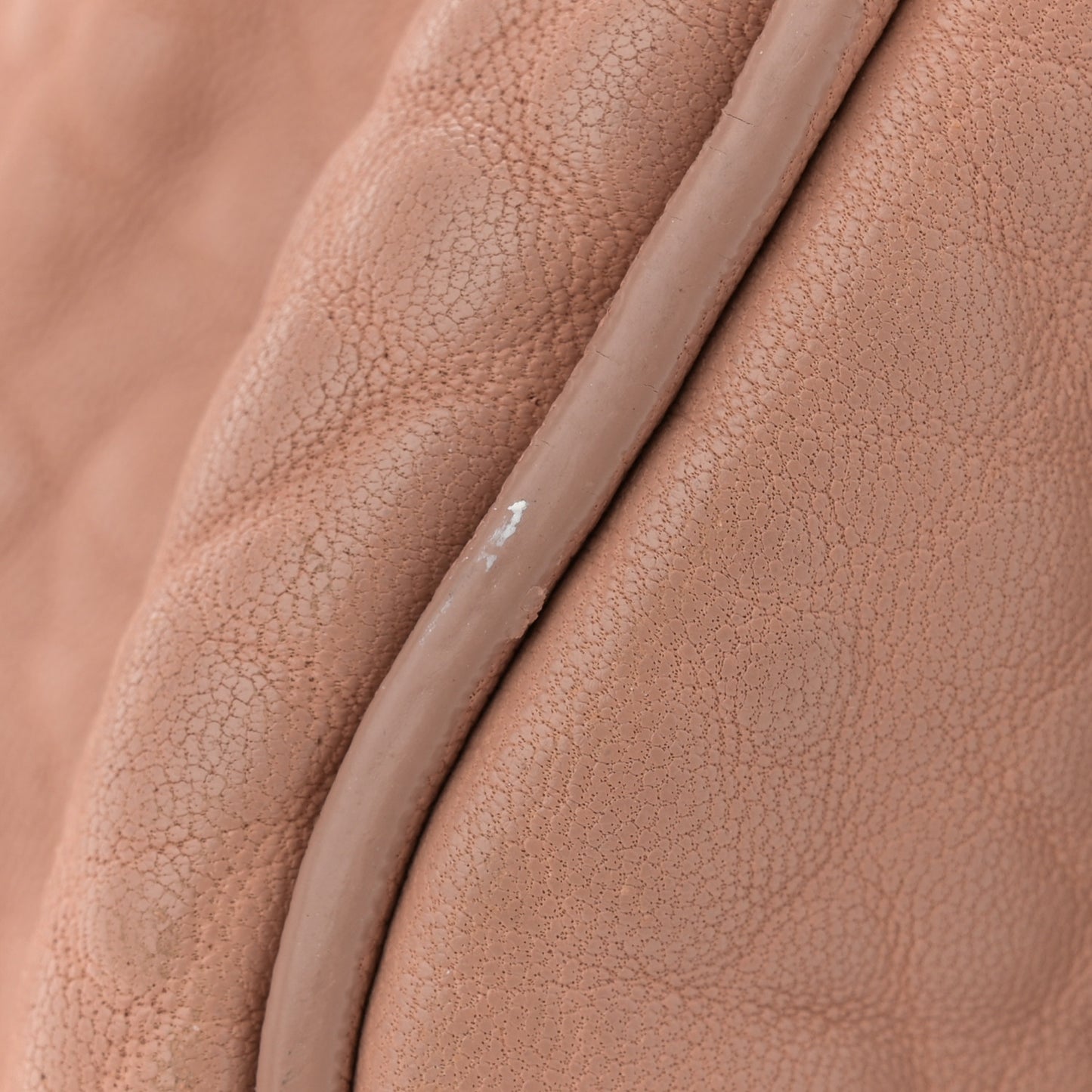 Pebbled Lambskin Mini Rockie Truffle Gold Hardware