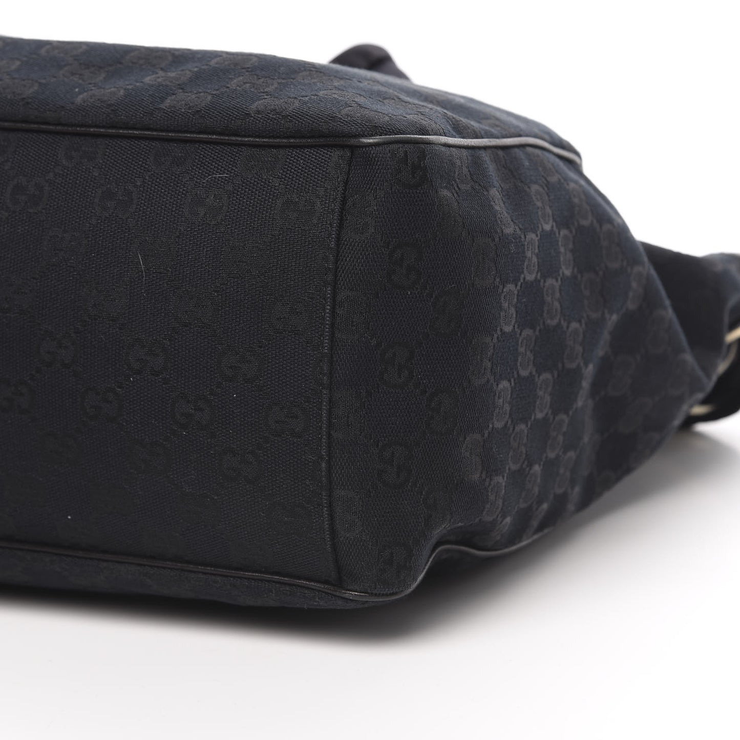 Monogram Large Positano Tote Black