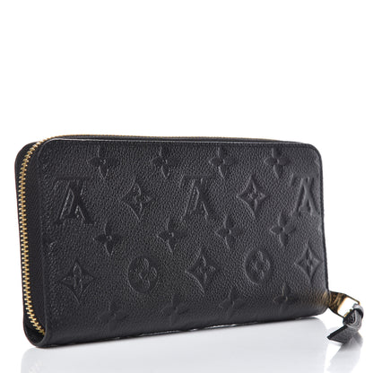 Louis Vuitton Empreinte Zippy Wallet Black 3 of 7