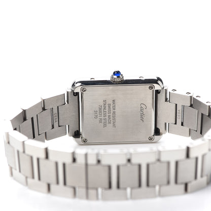 Cartier Stainless Steel 24mm Tank Solo Quartz Watch 4 of 7
