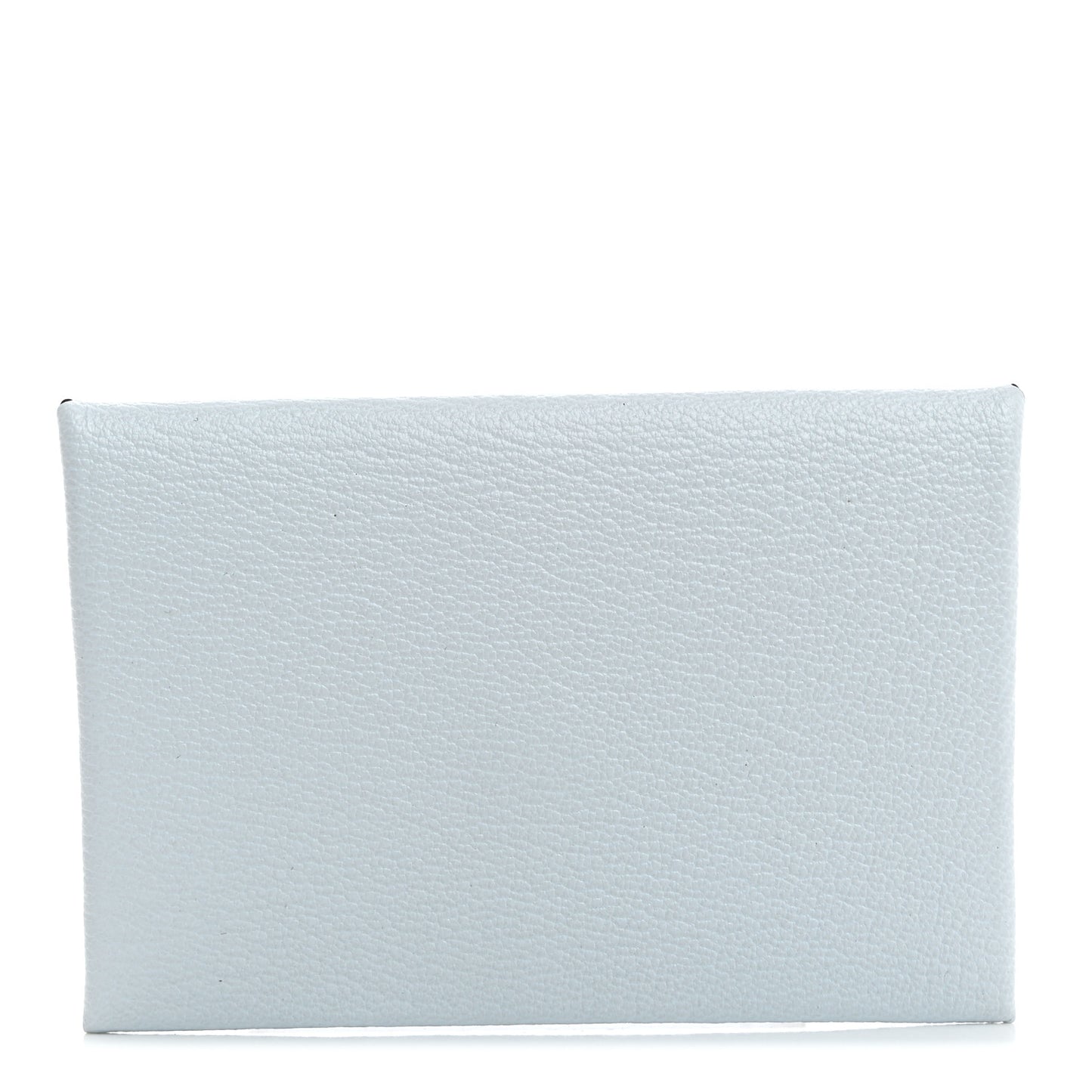 Chevre Mysore Verso Calvi Card Case Bleu Brume Brique
