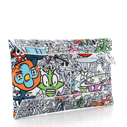 Louis Vuitton Monogram Comics Medium Trio Envelope Pouch Multicolor 3 of 6