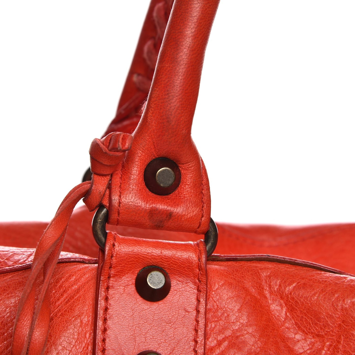 Agneau Classic Hardware Work Vermillion