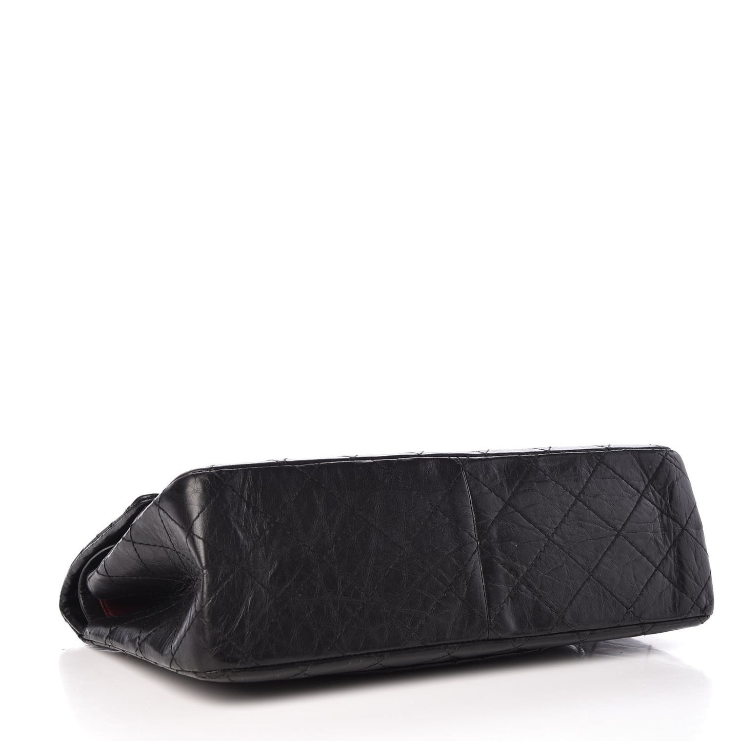 Aged Calfskin Quilted 2.55 Reissue 226 Flap Black