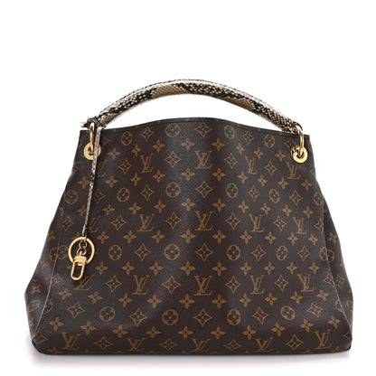 Louis Vuitton Snakeskin Monogram Artsy MM 1 of 9