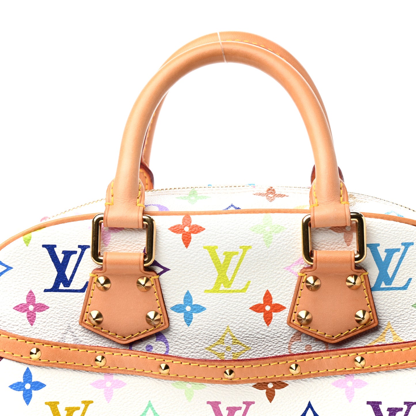 Monogram Multicolor Trouville White