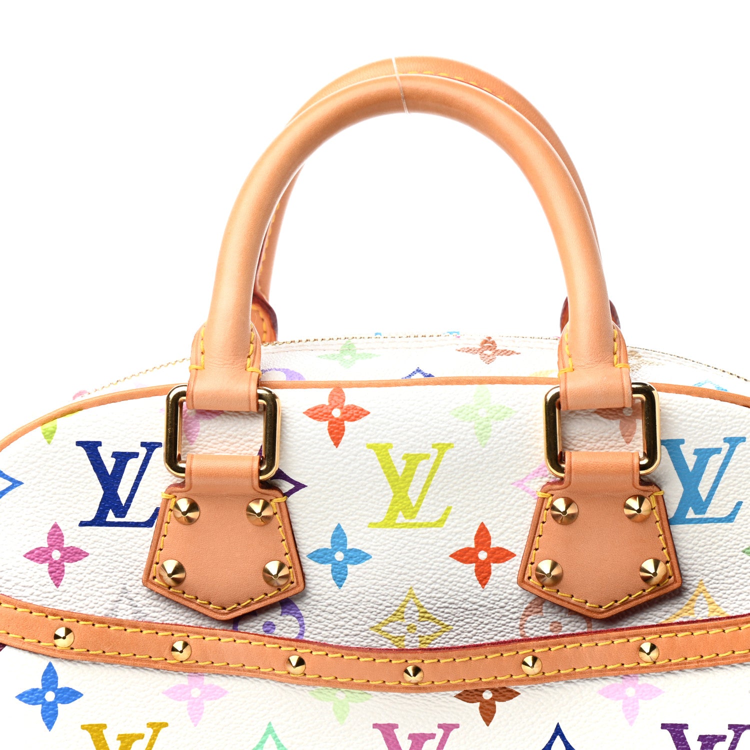 Louis Vuitton Monogram Multicolor Trouville White 9 of 9