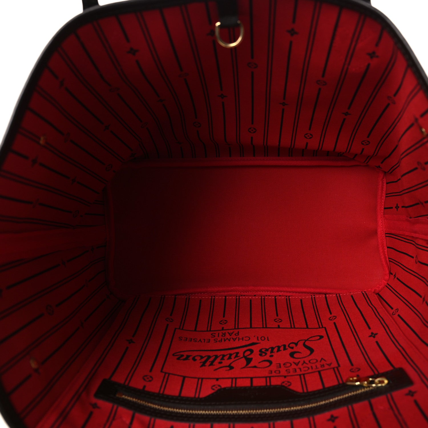 Louis Vuitton Damier Ebene Neverfull MM 5 of 9