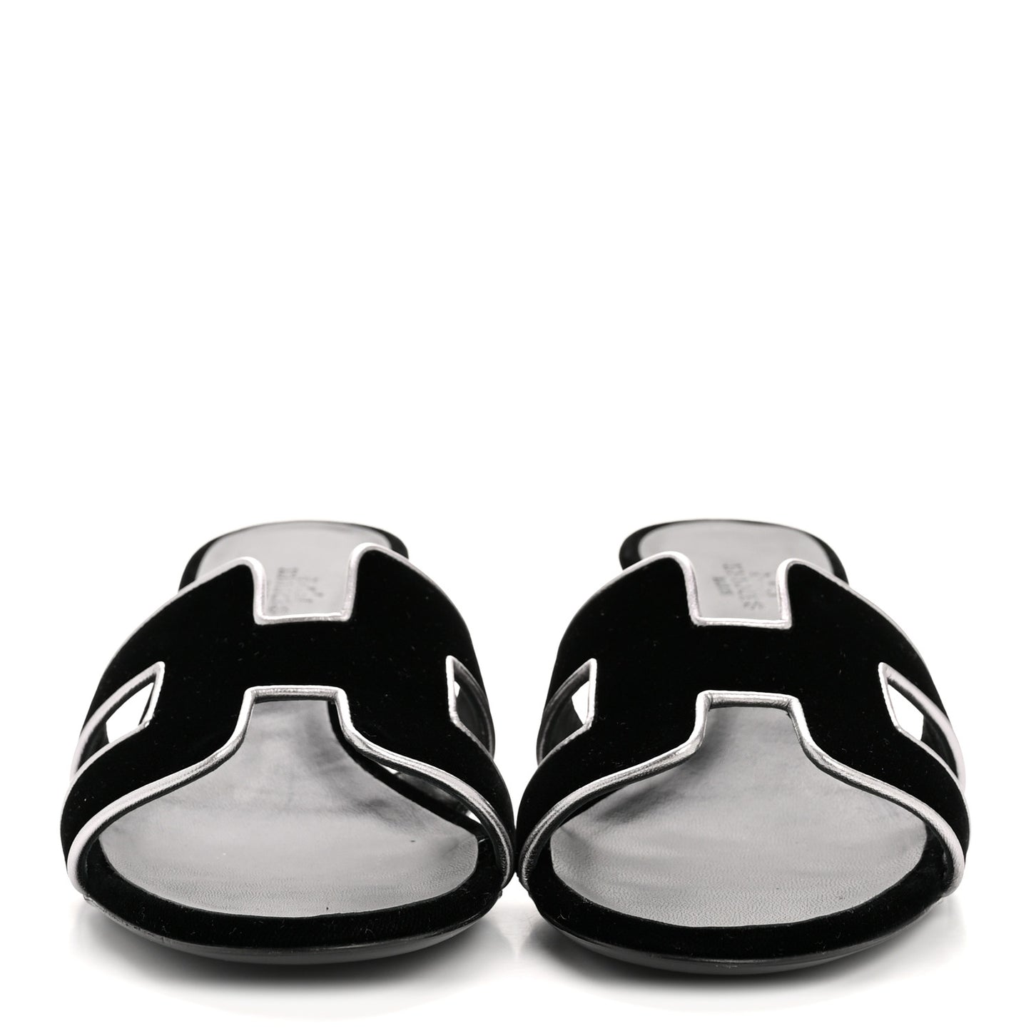Velvet Nappa Oasis Sandals 39  39 Argent Vieilli