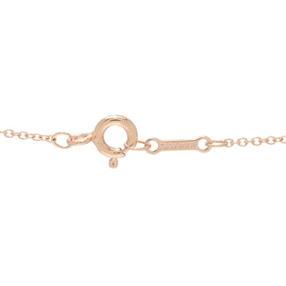 Tiffany 18K Rose Gold Paloma's Melody Mini Circle Pendant Necklace 4 of 5