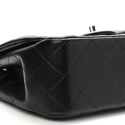 Chanel Lambskin Quilted Mini Square Flap Black 9 of 11