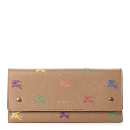 Burberry Grained Calfskin EKD Hollee Wallet Light Camel 1 of 7