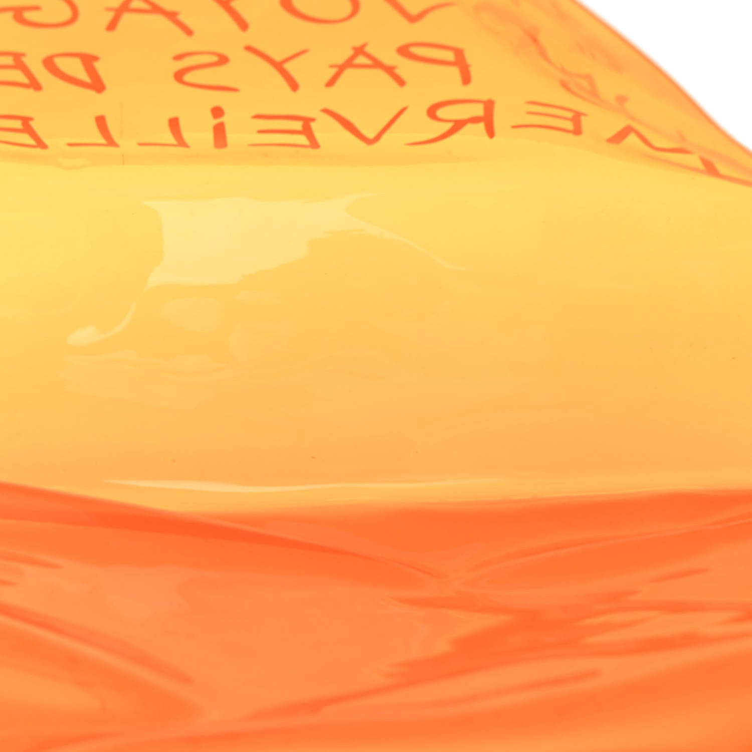 Hermes Vinyl Souvenir De L'Exposition Kelly Orange 5 of 12