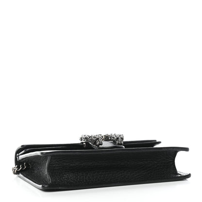 Gucci Calfskin Super Mini Dionysus Shoulder Bag Black 4 of 9