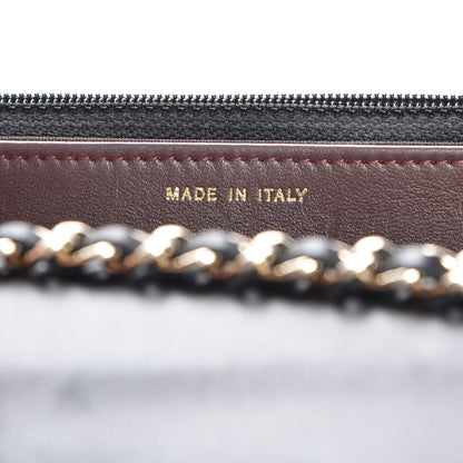 Chanel Lambskin Quilted Trendy CC Wallet On Chain WOC Black 7 of 10