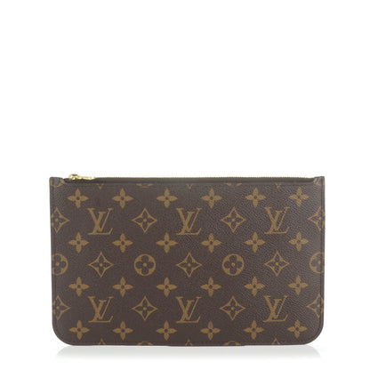 Louis Vuitton Monogram Neverfull MM GM Pochette 1 of 8