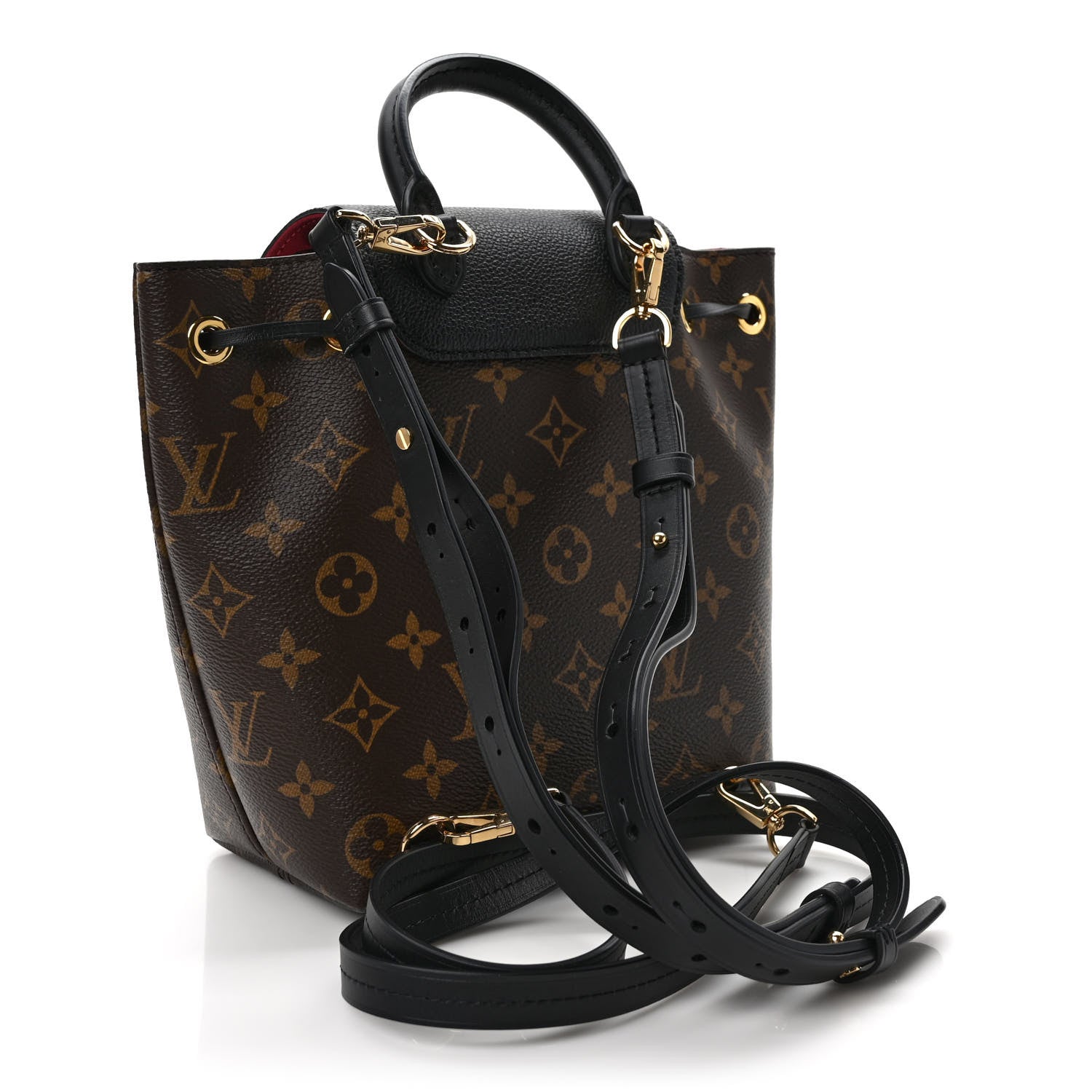 Louis Vuitton Monogram BB Montsouris NM Backpack Black 3 of 10