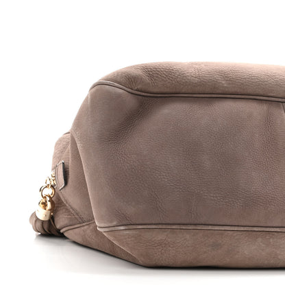 Gucci Vitello Range Medium Soho Bowler Grey Field 9 of 11