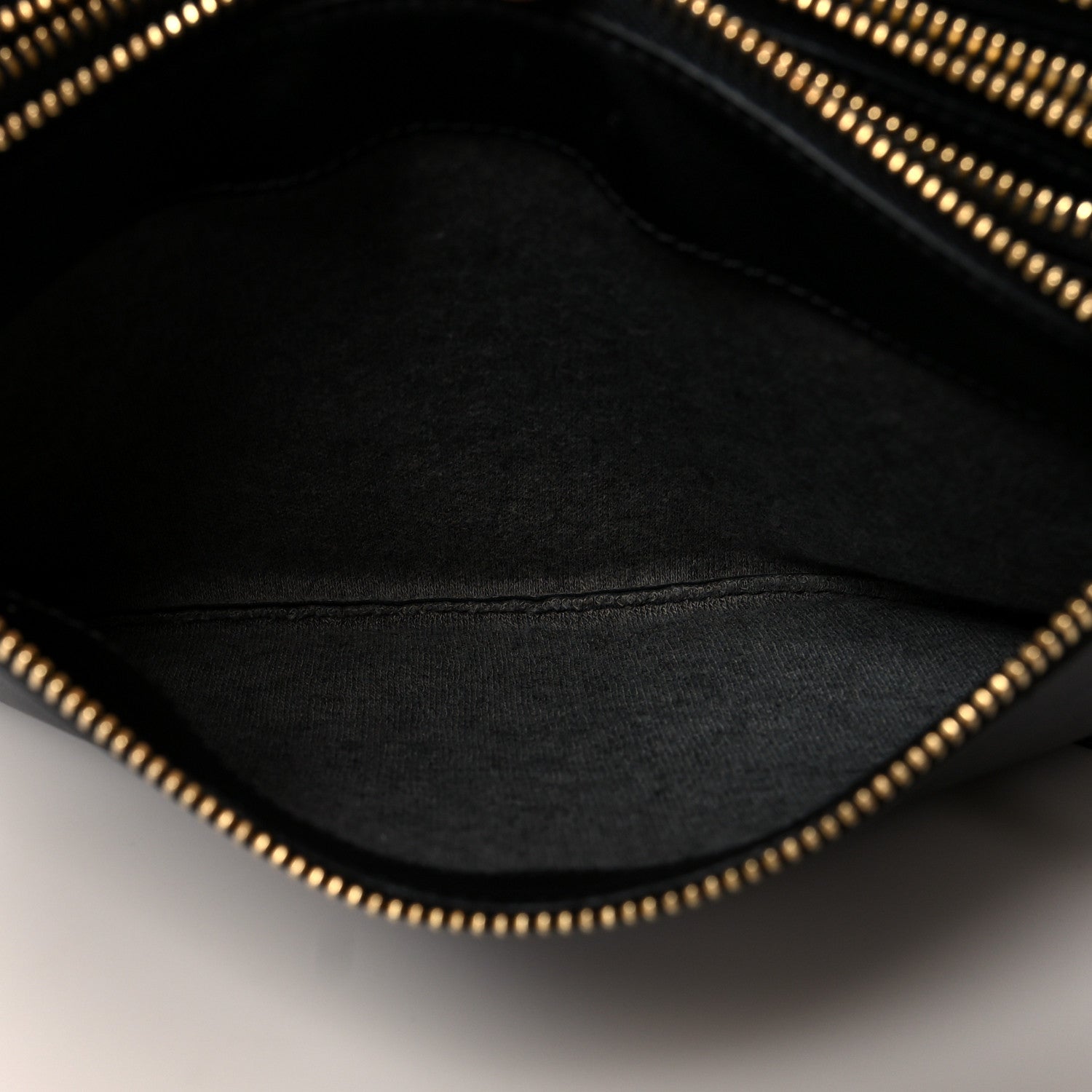 Celine Lambskin Small Trio Crossbody Bag Black 7 of 11