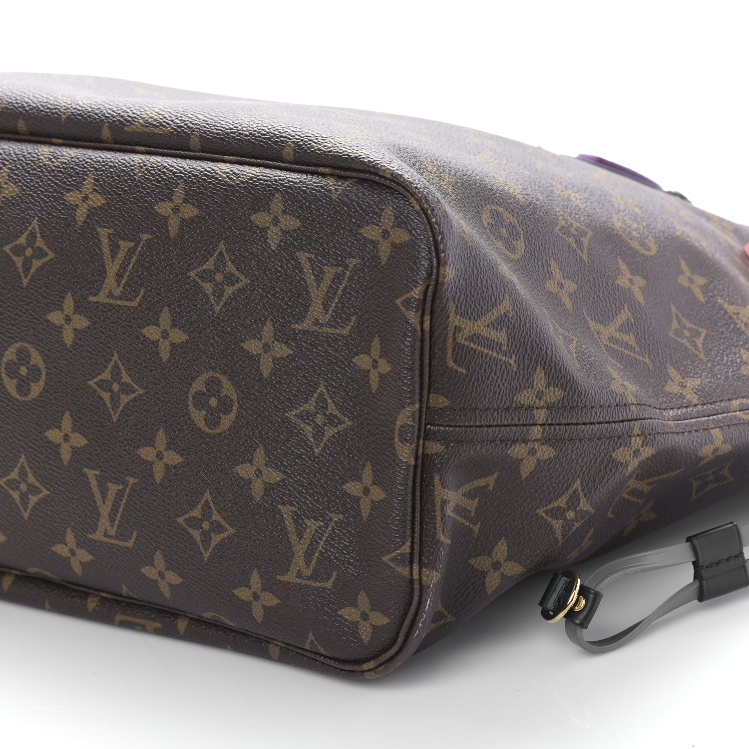 Louis Vuitton Monogram Totem Neverfull MM Magenta 8 of 8
