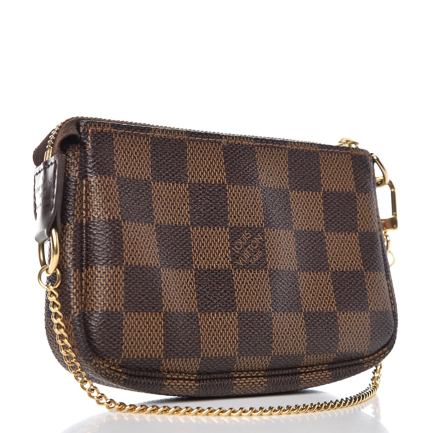 Louis Vuitton Damier Ebene Mini Pochette Accessories 3 of 10