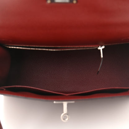 Hermes Epsom Kelly Sellier 28 Rouge H 4 of 10