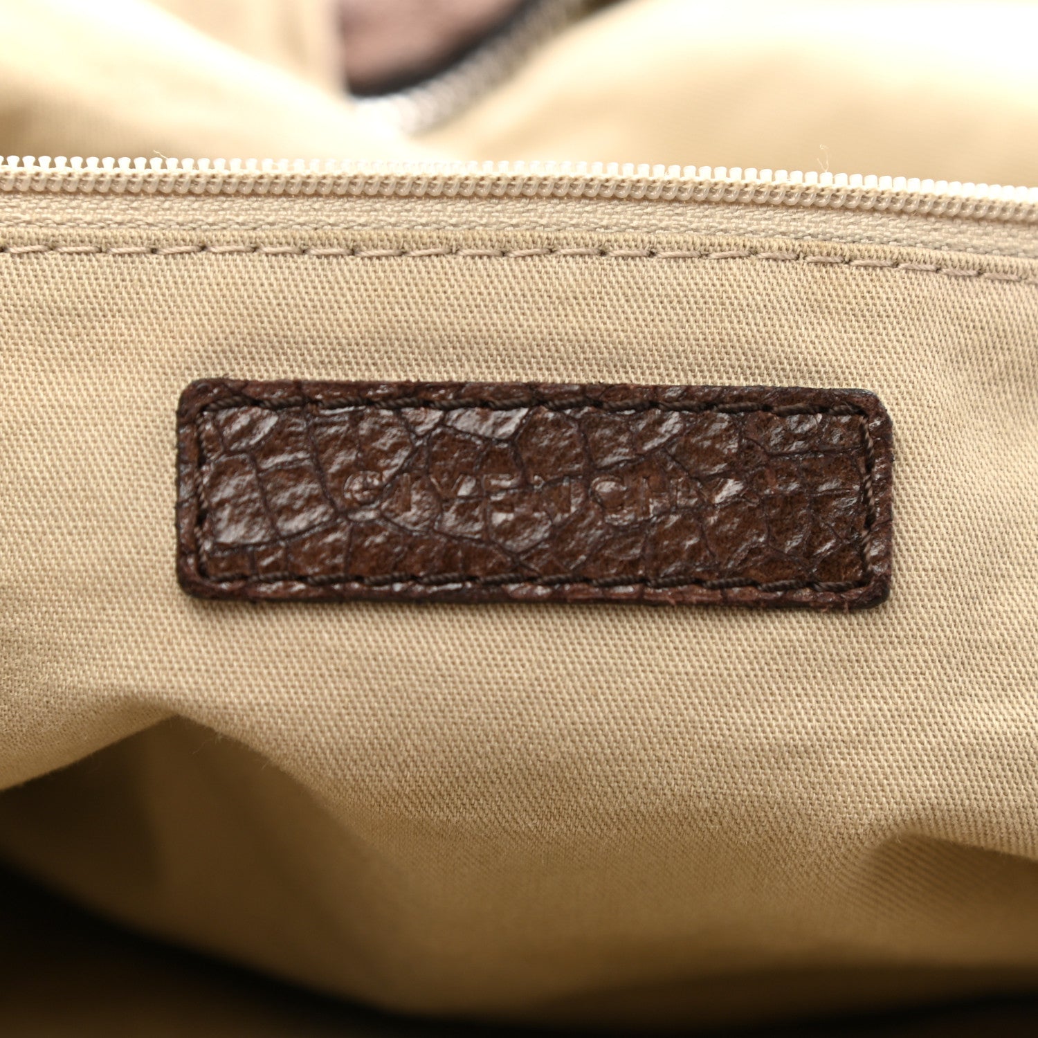 Givenchy Crackled Calfskin Large Nightingale Brown 10 of 12