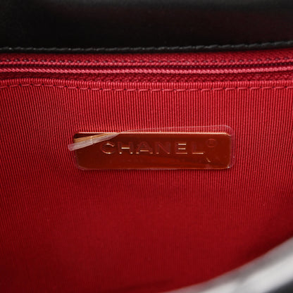 Chanel Lambskin Quilted Medium Chanel 19 Flap Black 5 of 10