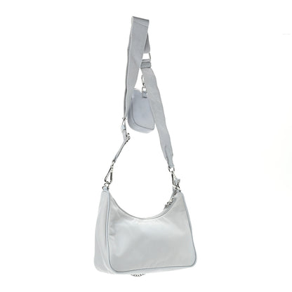 Prada Re-Nylon Saffiano Re-Edition 2005 Shoulder Bag Fiordaliso 2 of 9