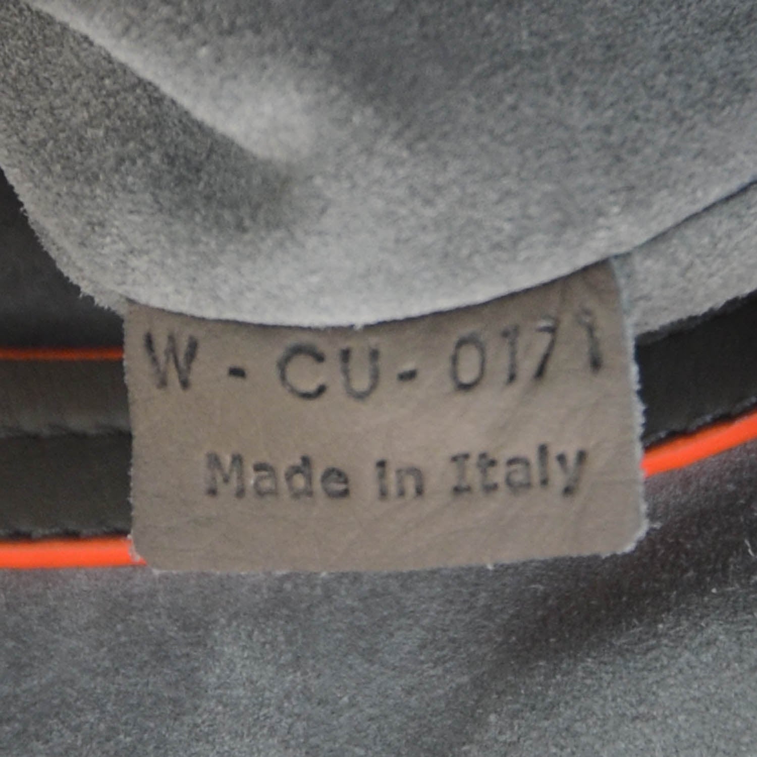 Celine Smooth Calfskin Large Phantom Luggage Grey Orange 6 of 8